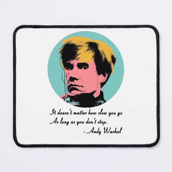 Item preview, Andy Warhol quote designed and sold by MichaelEpp.