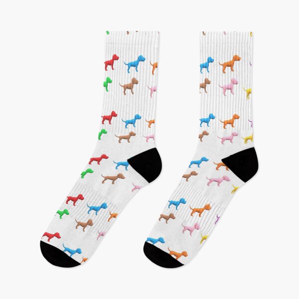 Aperçu de l'œuvre Chiens arc-en-ciel créée et vendue par thefuntime.