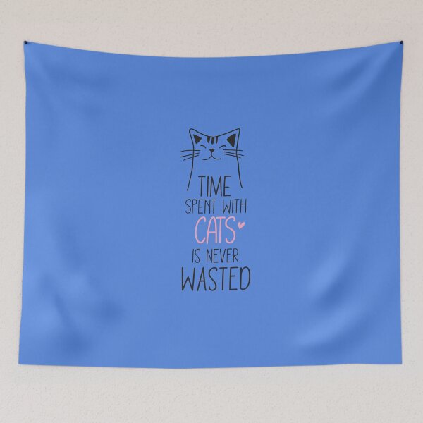 Item preview, Time Wasted With Cats Is Never Wasted (Mother's Day) designed and sold by Hope London.
