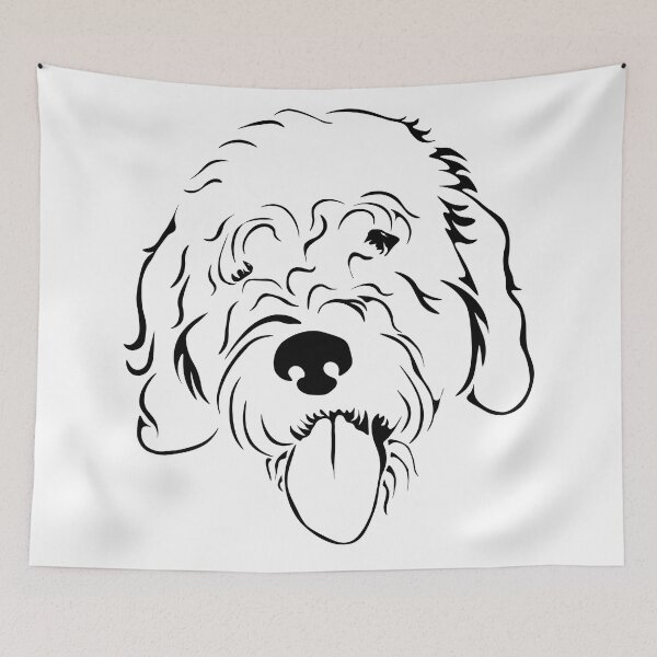 Item preview, Floofy Sheepadoodle designed and sold by BastsTardyChild.