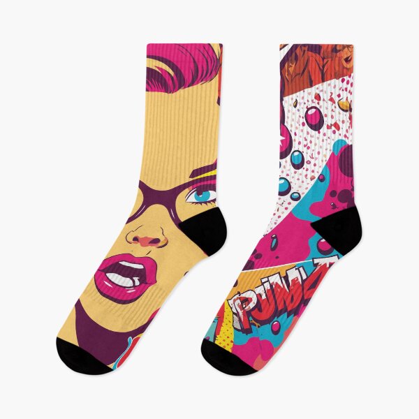 Item preview, Beautiful woman with glasses pop art designed and sold by juancbp60.