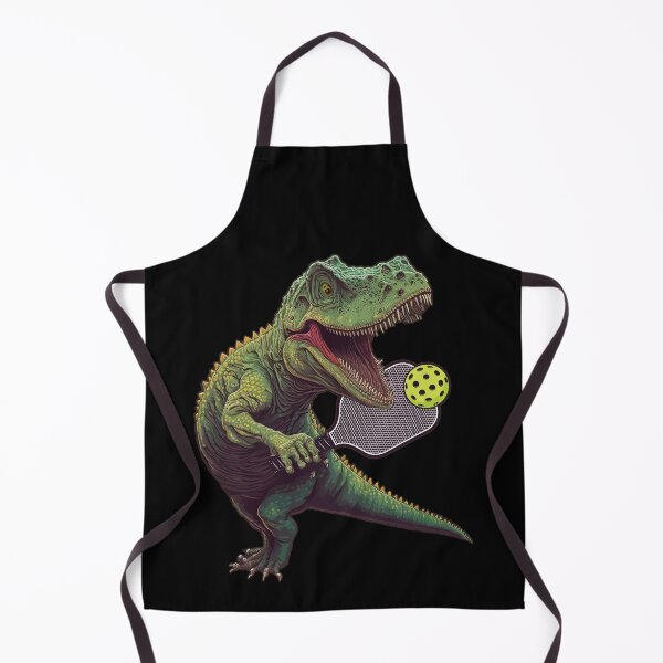Artikelvorschau, Pickleball-Spieler-Dinosaurier, die Pickle Ball Dino T-Rex spielen entworfen und verkauft von Africanob.