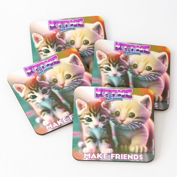 Item preview, Make Friends - KTTNZ So Awesome!  designed and sold by KTTNZ So Awesome!.