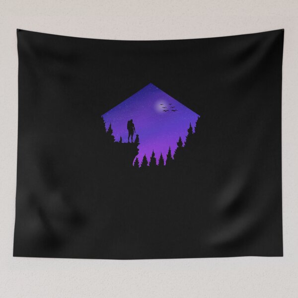 Item preview, Hiking with man’s best friend midnight dog adventure designed and sold by SoulTrekking.