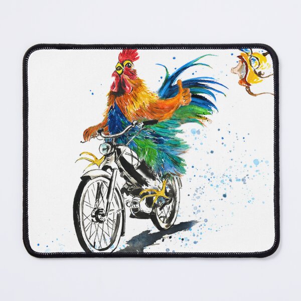 Item preview, Rooster moped designed and sold by CorneliaPilz.