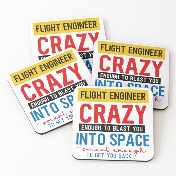 Item preview, Flight Engineer avionics engineer aerospace engineering - blast you into space smart enough to get you back designed and sold by AviationArtists.