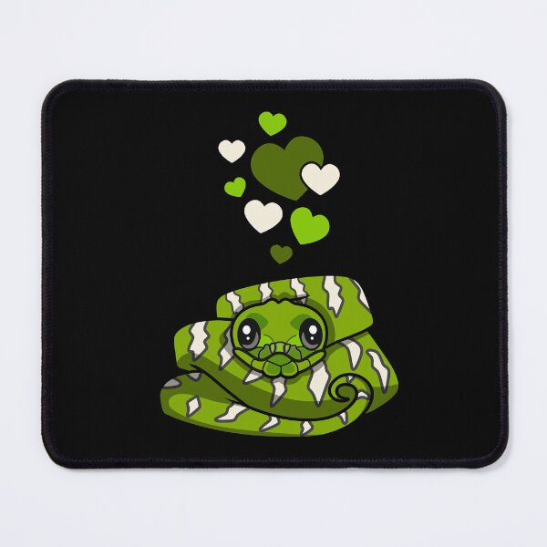 Artikelvorschau, Emerald Tree Boa Constrictor With Hearts entworfen und verkauft von eternallygifted.