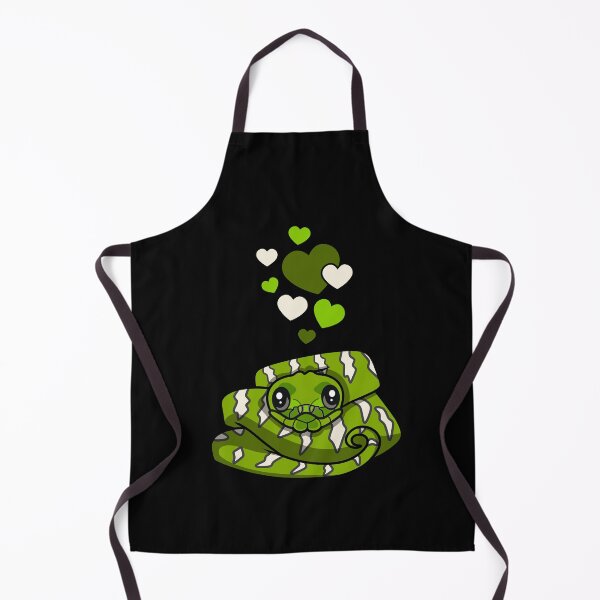 Aperçu de l'œuvre Emerald Tree Boa Constrictor With Hearts créée et vendue par eternallygifted.