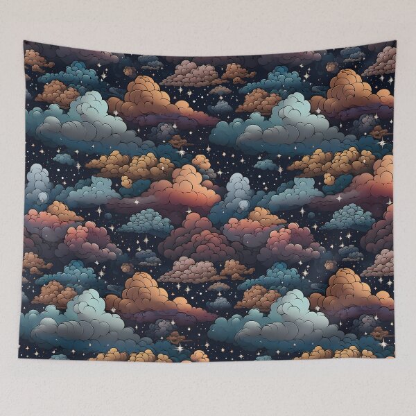 Item preview, Cloudy Night Skies designed and sold by palaco210.