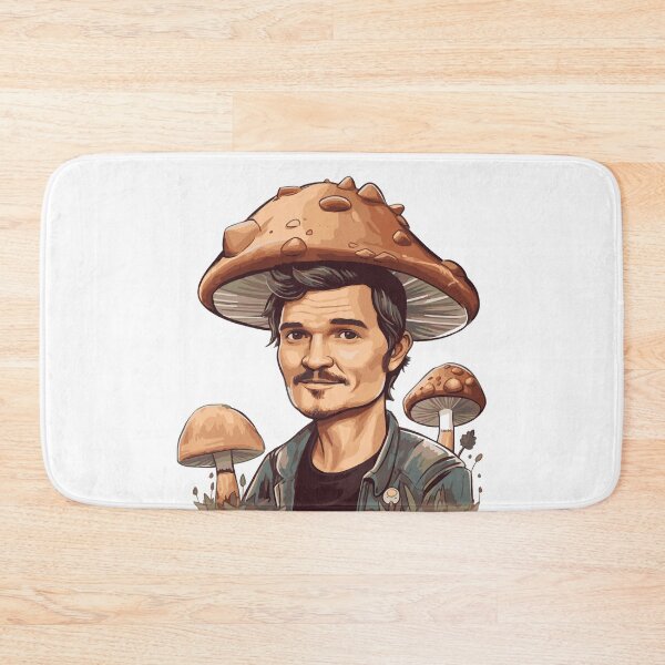 Item preview, Pedro Pascal with mushrooms. designed and sold by vectrus.