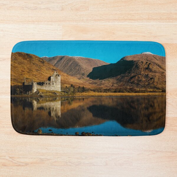 Kilchurn Castle and Beinn a' Chochuill Bath Mat