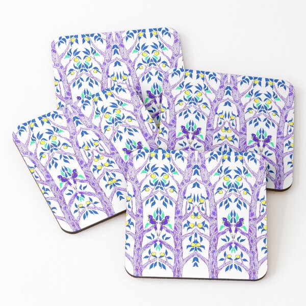 Item preview, Forest of apple trees in purple designed and sold by Anna Rivet.