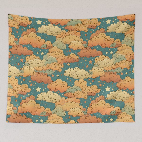 Item preview, Cloudy Night Skies designed and sold by palaco210.