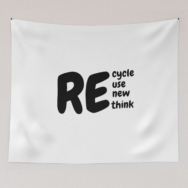 Item preview, Recycle Reuse Renew Rethink designed and sold by TopStyles.