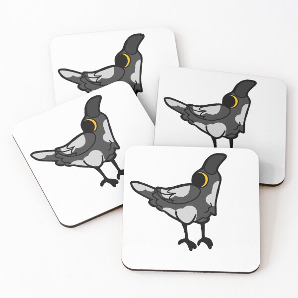 Item preview, Little pied crow designed and sold by snake-and-frog.