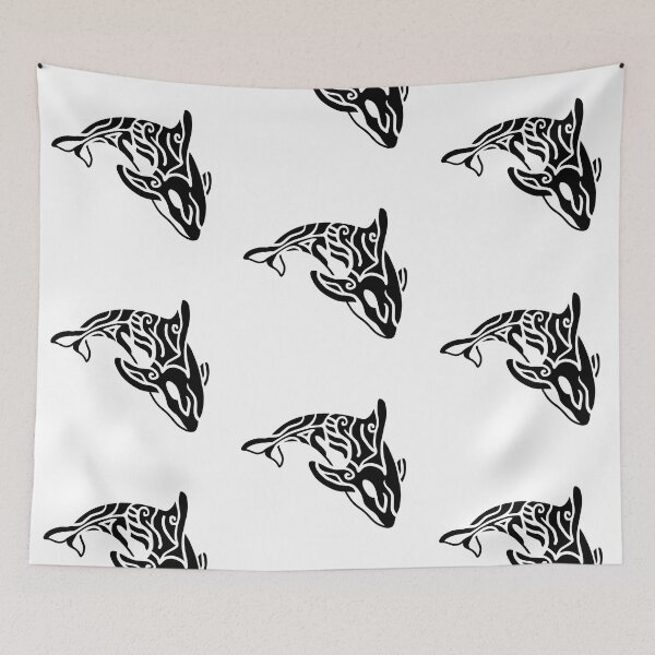Item preview, Abstract Orca Whale I designed and sold by Jordan Blackstone.