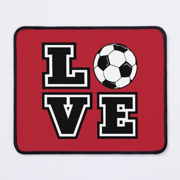 Item preview, Love Soccer Sports Quote Cool Graphic Typography   designed and sold by Bad Kitty Designz.
