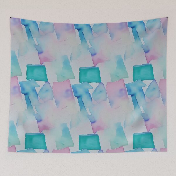 Item preview, Soft and Dreamy Watercolor Geometric Design designed and sold by Girly-Universe.