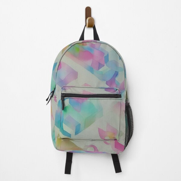Item preview, Elegant Watercolor Pattern with Geometric Forms designed and sold by Girly-Universe.