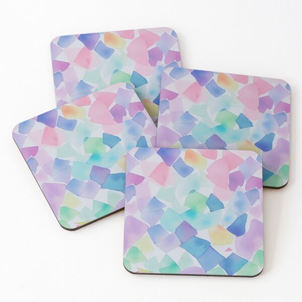 Item preview, Delicate Muted Pastel Geometric Pattern designed and sold by Girly-Universe.