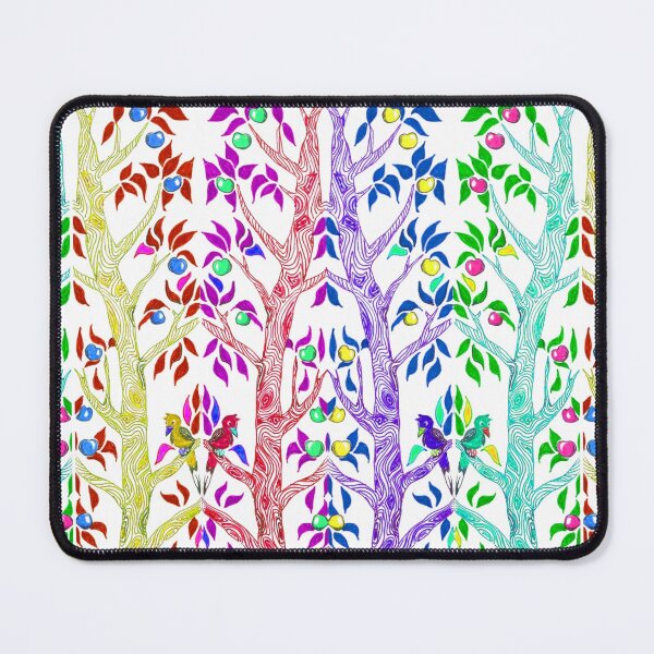 Item preview, Forest of multicolored apple trees designed and sold by Anna Rivet.