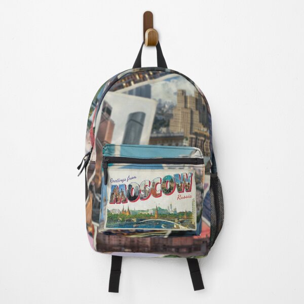 Item preview, Greetings from Moscow in Russia Vintage style retro souvenir designed and sold by DeveloperProp0.