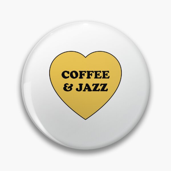 Artikelvorschau, Kaffee und Jazz - Herzmusiker entworfen und verkauft von Inspirationmotivation.