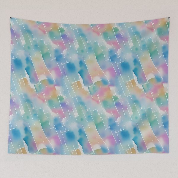 Item preview, Minimalist Soft Geometric Watercolor Design designed and sold by Girly-Universe.