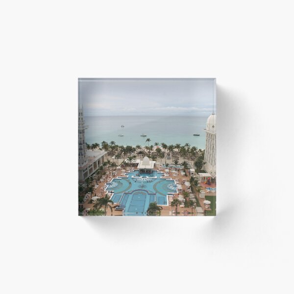 Aruba, resort, spa, health resort Acrylic Block