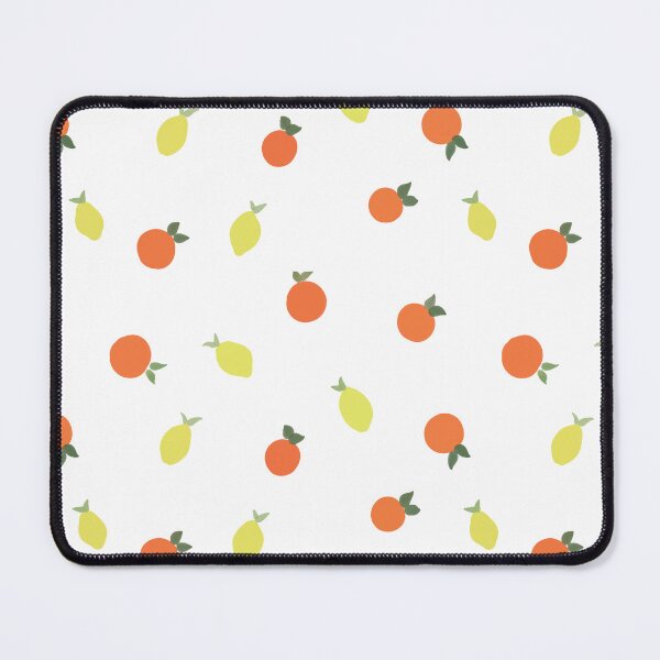 Item preview, Minimalist oranges and lemons pattern designed and sold by RoseMaryWP.
