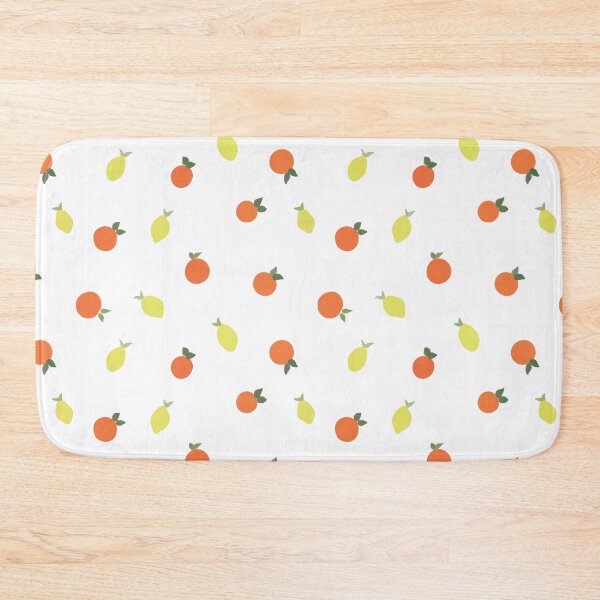 Item preview, Minimalist oranges and lemons pattern designed and sold by RoseMaryWP.