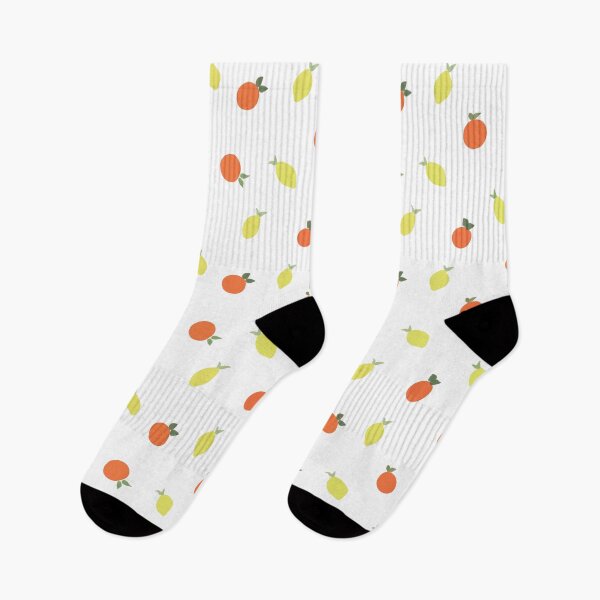 Item preview, Minimalist oranges and lemons pattern designed and sold by RoseMaryWP.