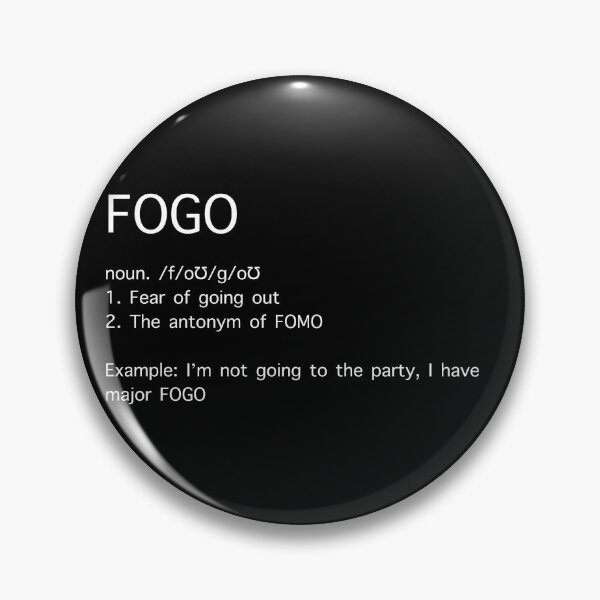 Item preview, FOGO - fear of going out designed and sold by UnseenGhost.
