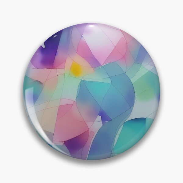 Artikelvorschau, Wunderliches gedämpftes geometrisches Aquarellmuster in Pastell entworfen und verkauft von Girly-Universe.