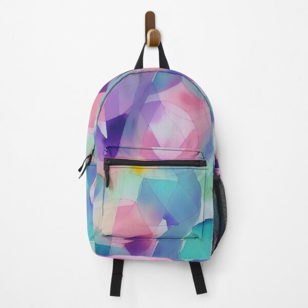 Item preview, Whimsical Muted Pastel Geometric Watercolor Pattern designed and sold by Girly-Universe.