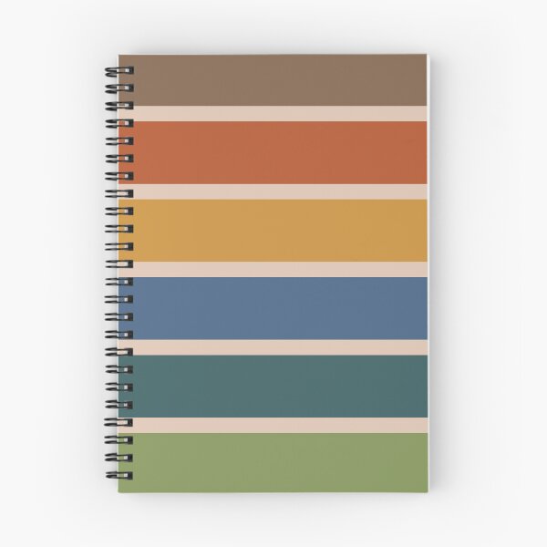 Item preview, Soft Autumn Color Palette Stripes Seasonal Colors designed and sold by HopefulFlower.