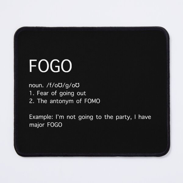 Item preview, FOGO - fear of going out designed and sold by UnseenGhost.