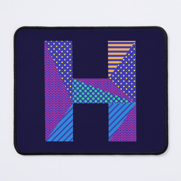 Item preview, Alphabet Letter H Screen Print Design designed and sold by ToluaPrints.