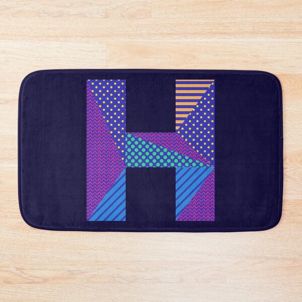 Item preview, Alphabet Letter H Screen Print Design designed and sold by ToluaPrints.