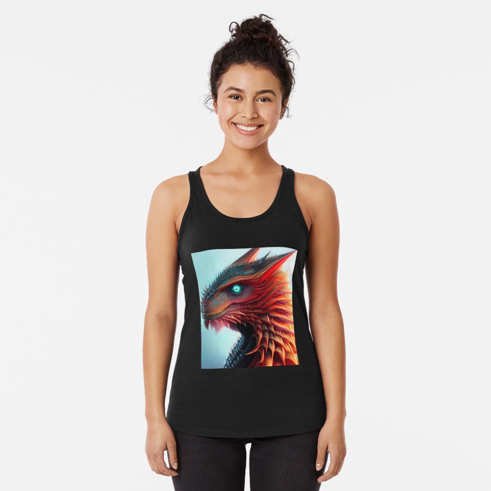 Item preview, Racerback Tank Top designed and sold by dragynrain.