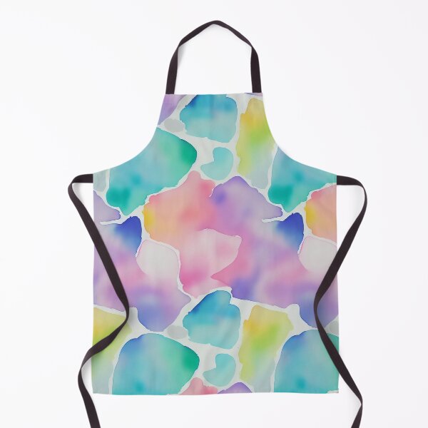 Aperçu de l'œuvre Motif aquarelle géométrique ludique avec des formes douces créée et vendue par Girly-Universe.
