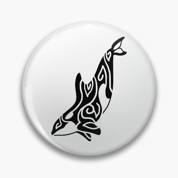 Artikelvorschau, Abstrakter Orca-Wal IV entworfen und verkauft von Jordan Blackstone.