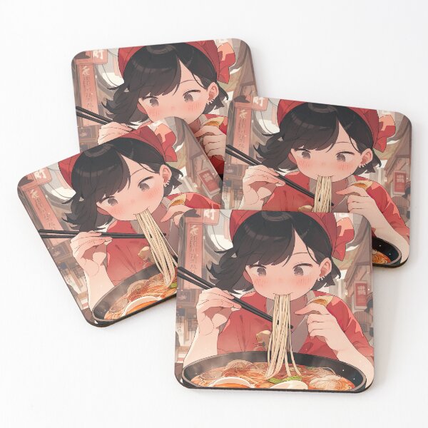 Item preview, Ramen Girl in the City designed and sold by GingerSilkShop.