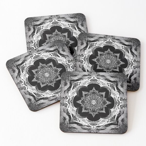Item preview, 6. Intricate black and white artwork by Red Siri0 designed and sold by Red Siri0 Art.