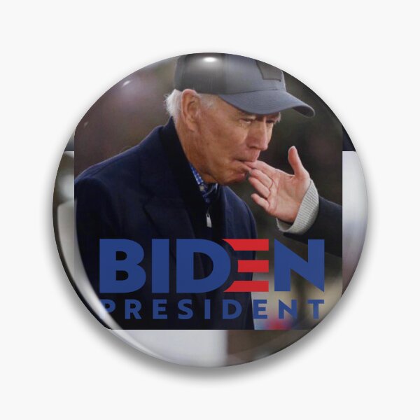 Item preview, Biden 2024 Biden Biting Finger designed and sold by idontvape.