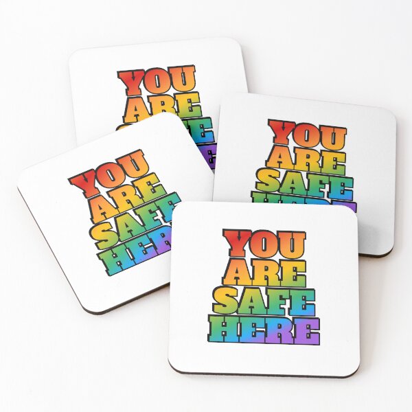 Item preview, LGBT safe space - You are safe here designed and sold by Inspirationmotivation.