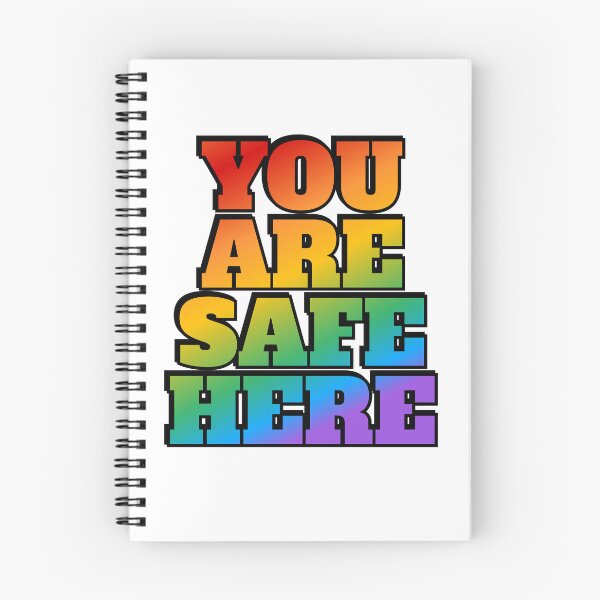 Item preview, LGBT safe space - You are safe here designed and sold by Inspirationmotivation.