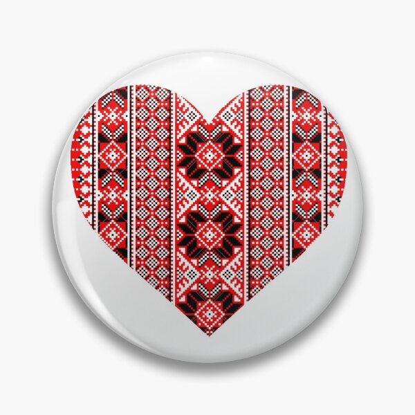 Item preview, ukrainian heart vyshyvanka designed and sold by LiliWorld.