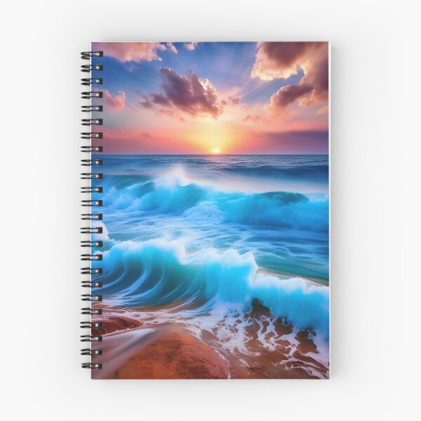 Item preview, Waves of Wonder on the Beach designed and sold by fkc666.