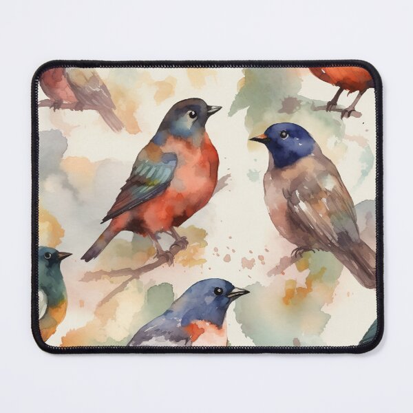 Item preview, Beautiful Watercolor Birds on a Branch  designed and sold by GMMDESIGNS21.